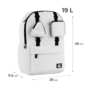 Рюкзак GoPack Education Teens 178 сірий GO25-178L-2