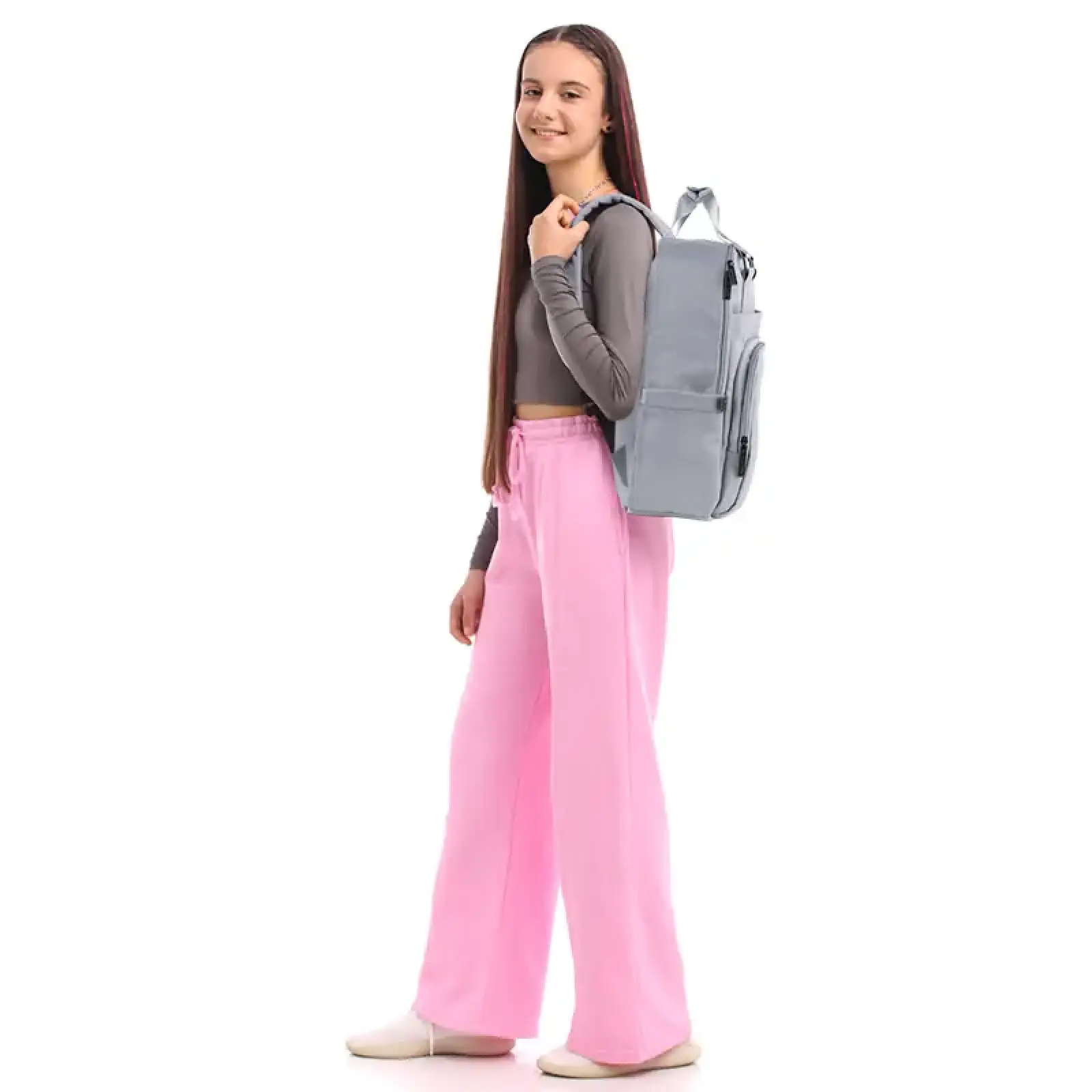 Рюкзак GoPack Education Teens 179 бежевий GO25-179M-2