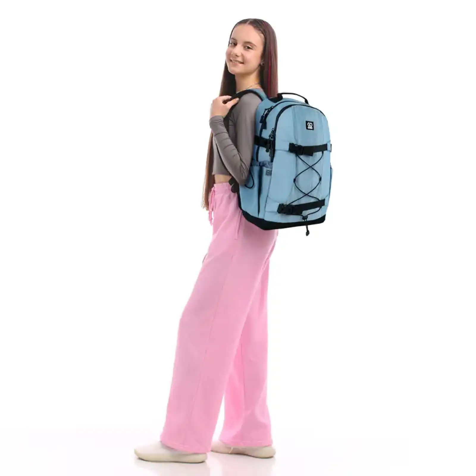 Рюкзак GoPack Education Teens 186 блакитний GO25-186L-2