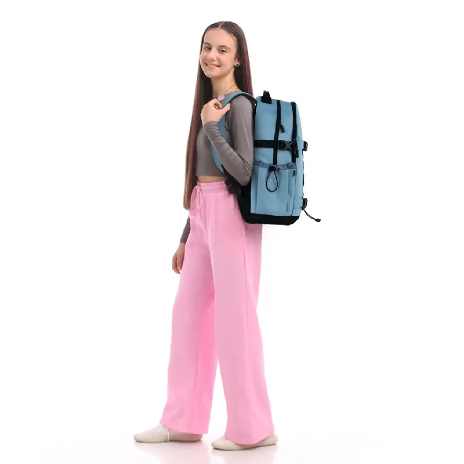 Рюкзак GoPack Education Teens 186 блакитний GO25-186L-2