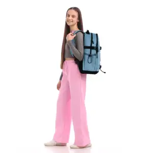 Рюкзак GoPack Education Teens 186 блакитний GO25-186L-2