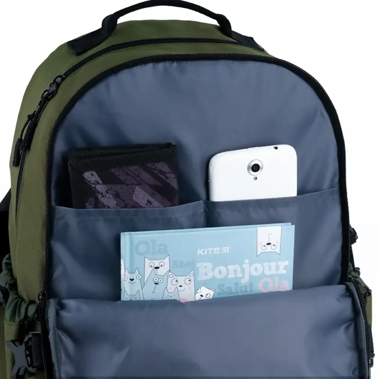 Рюкзак GoPack Education Teens 186 хакі GO25-186L-3