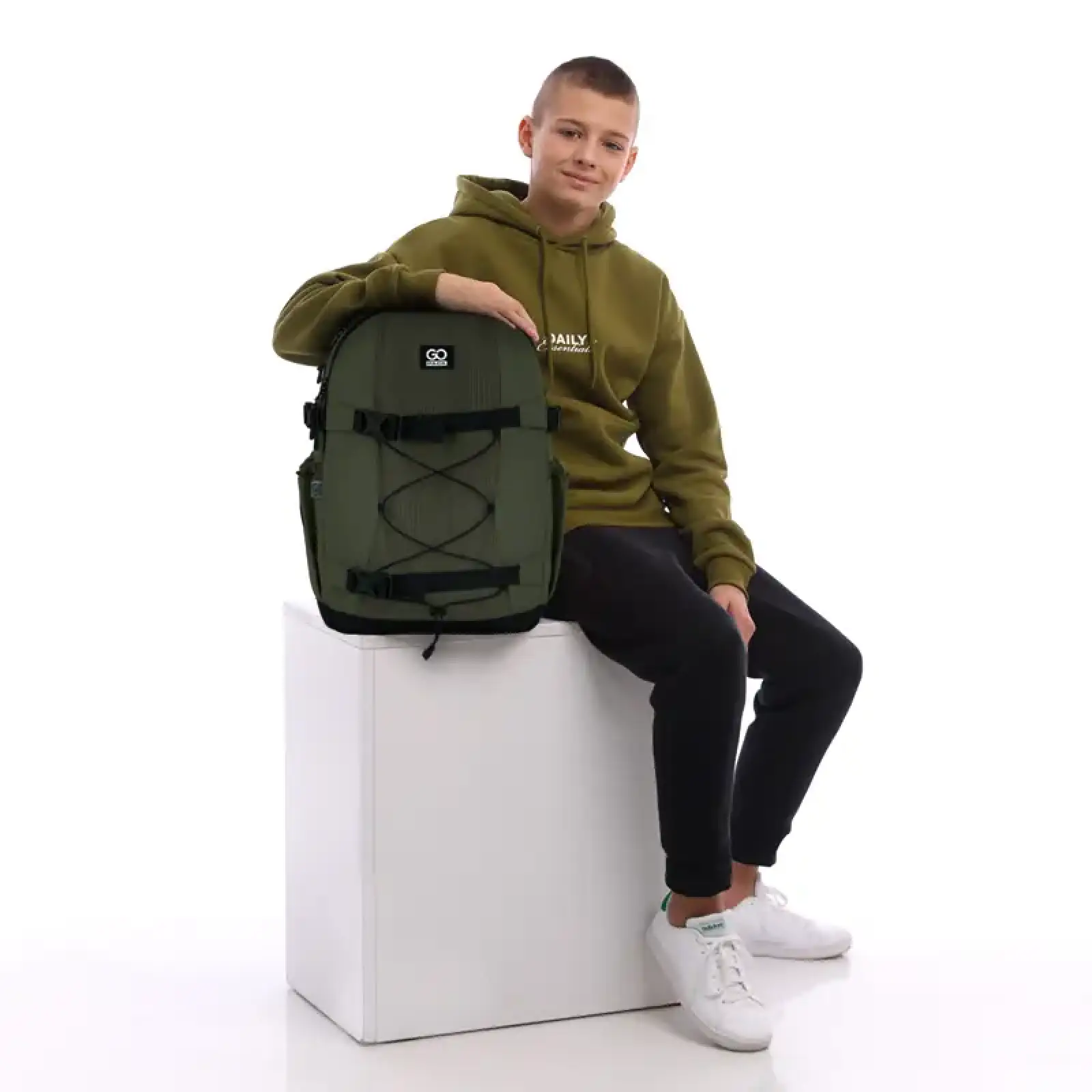 Рюкзак GoPack Education Teens 186 хакі GO25-186L-3