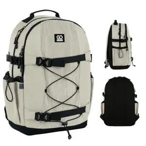 Рюкзак GoPack Education Teens 186 бежевий GO25-186L-4