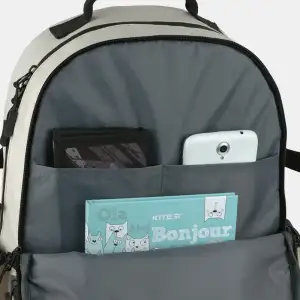 Рюкзак GoPack Education Teens 186 бежевий GO25-186L-4