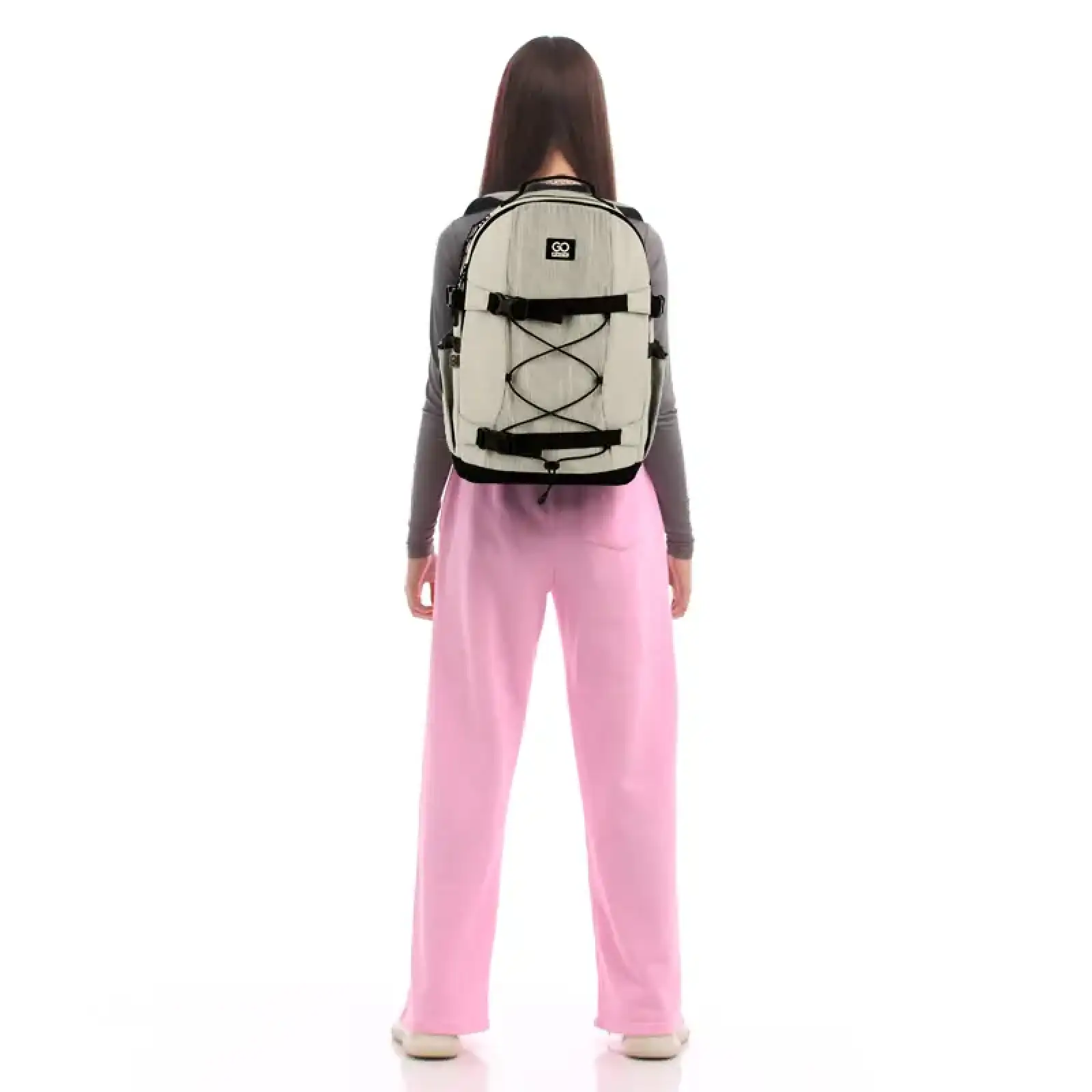 Рюкзак GoPack Education Teens 186 бежевий GO25-186L-4