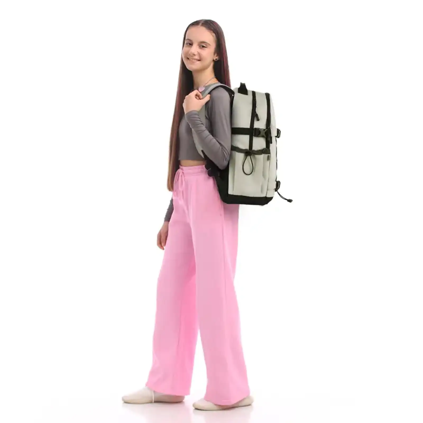 Рюкзак GoPack Education Teens 186 бежевий GO25-186L-4