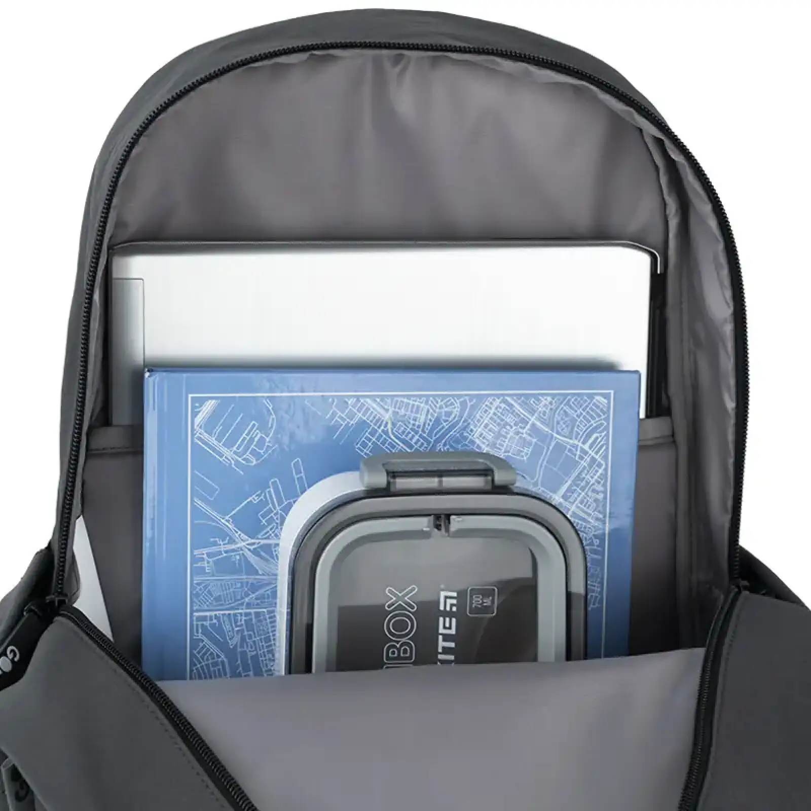 Рюкзак GoPack Education Teens 141L чорний, сірий GO26-141L-4