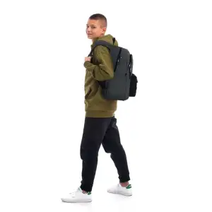 Рюкзак GoPack Education Teens 141L чорний, сірий GO26-141L-4