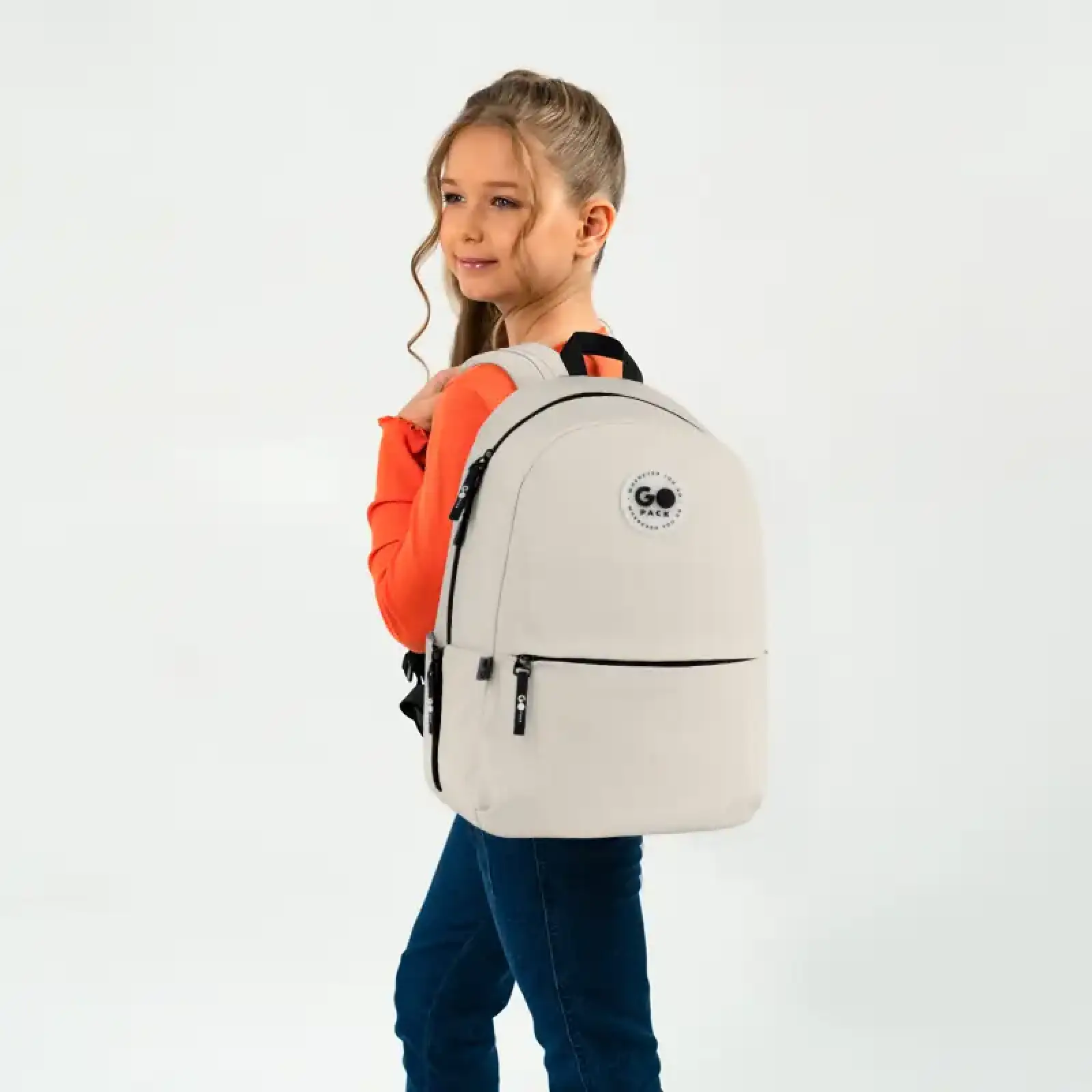 Рюкзак GoPack Education Teens 188M-1 бежевий GO26-188M-1