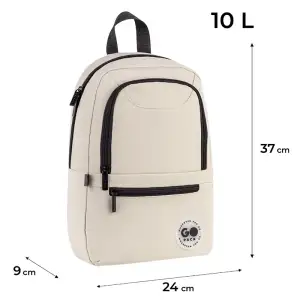 Рюкзак GoPack Education Teens 119S бежевий GO26-119S-3