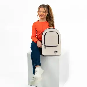 Рюкзак GoPack Education Teens 119S бежевий GO26-119S-3