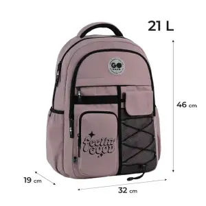 Рюкзак GoPack Education Teens 184 рожевий GO26-184L-1