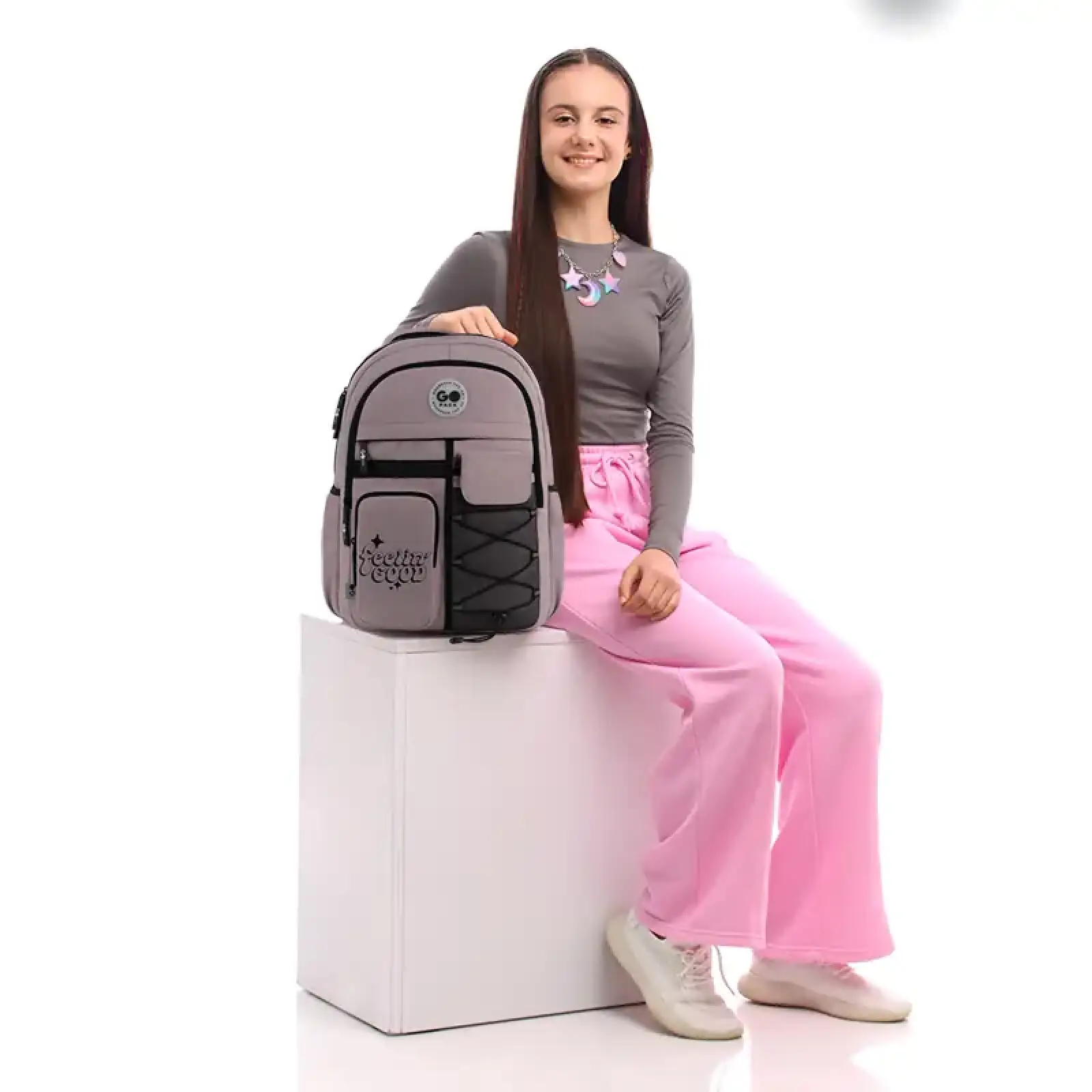Рюкзак GoPack Education Teens 184 рожевий GO26-184L-1