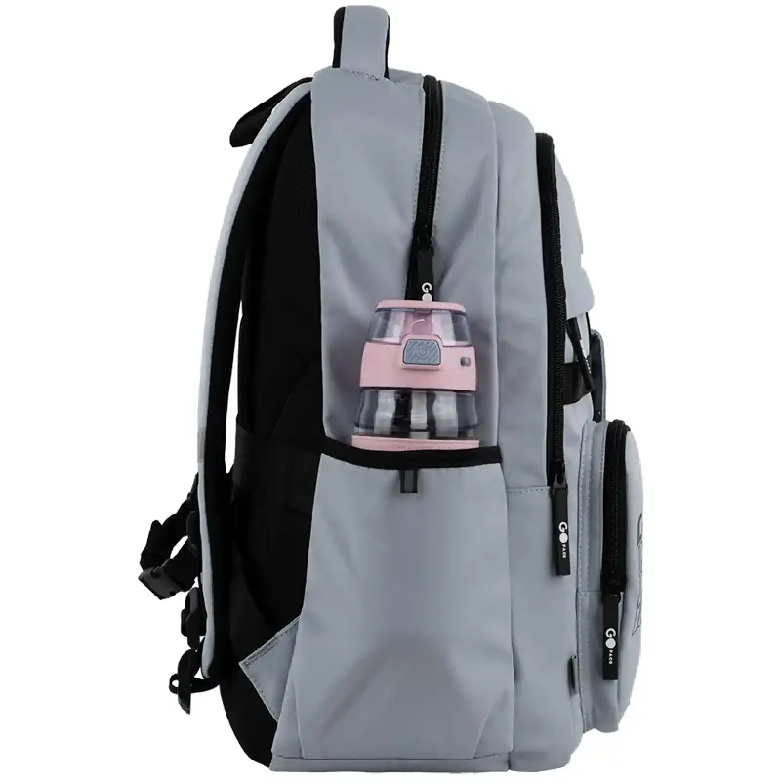 Рюкзак GoPack Education Teens 184 сірий GO26-184L-2