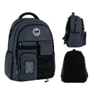 Рюкзак GoPack Education Teens 184 темно-сірий GO26-184L-4