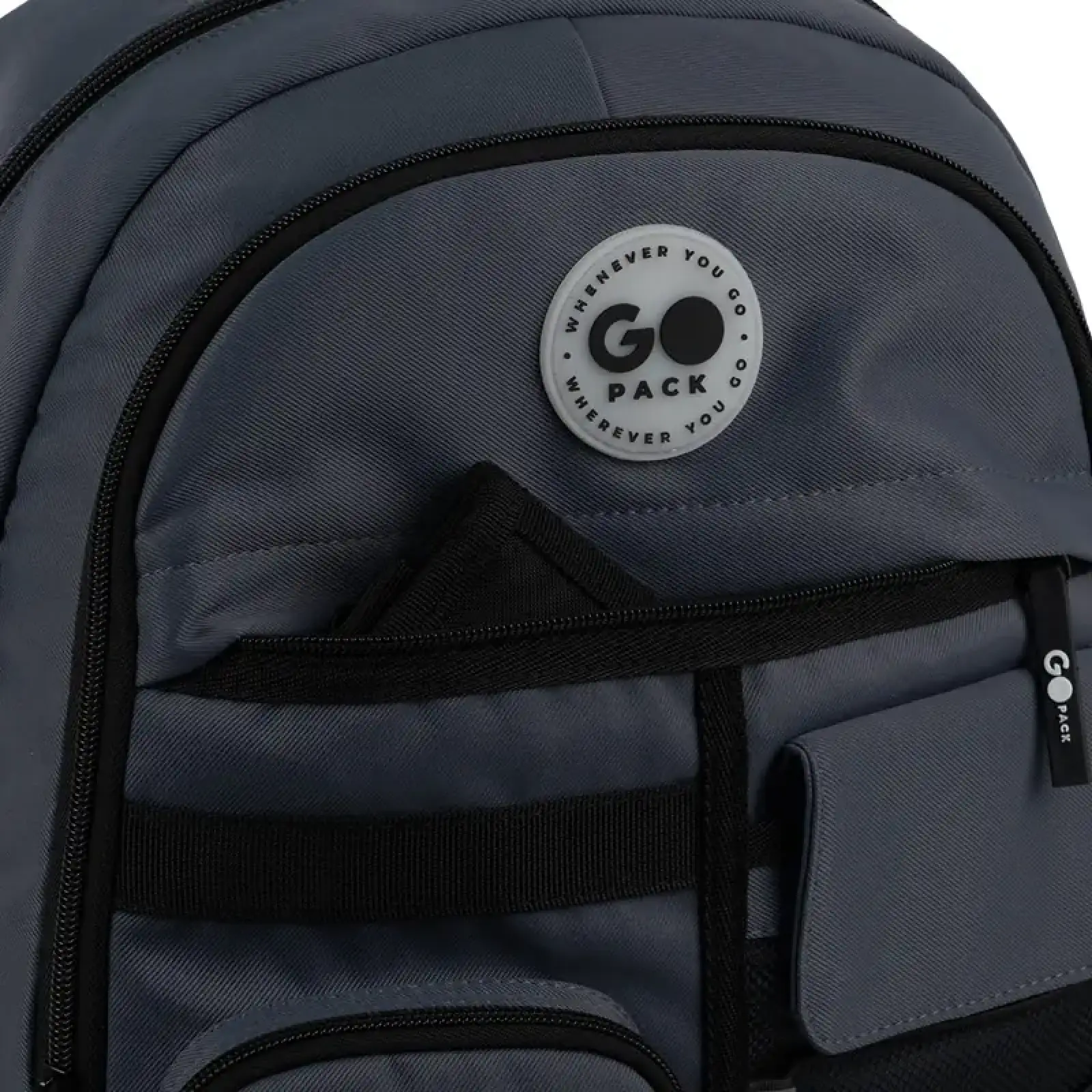 Рюкзак GoPack Education Teens 184 темно-сірий GO26-184L-4