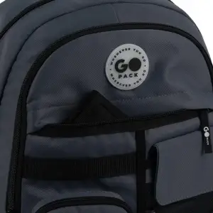 Рюкзак GoPack Education Teens 184 темно-сірий GO26-184L-4