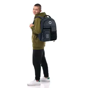 Рюкзак GoPack Education Teens 184 темно-сірий GO26-184L-4