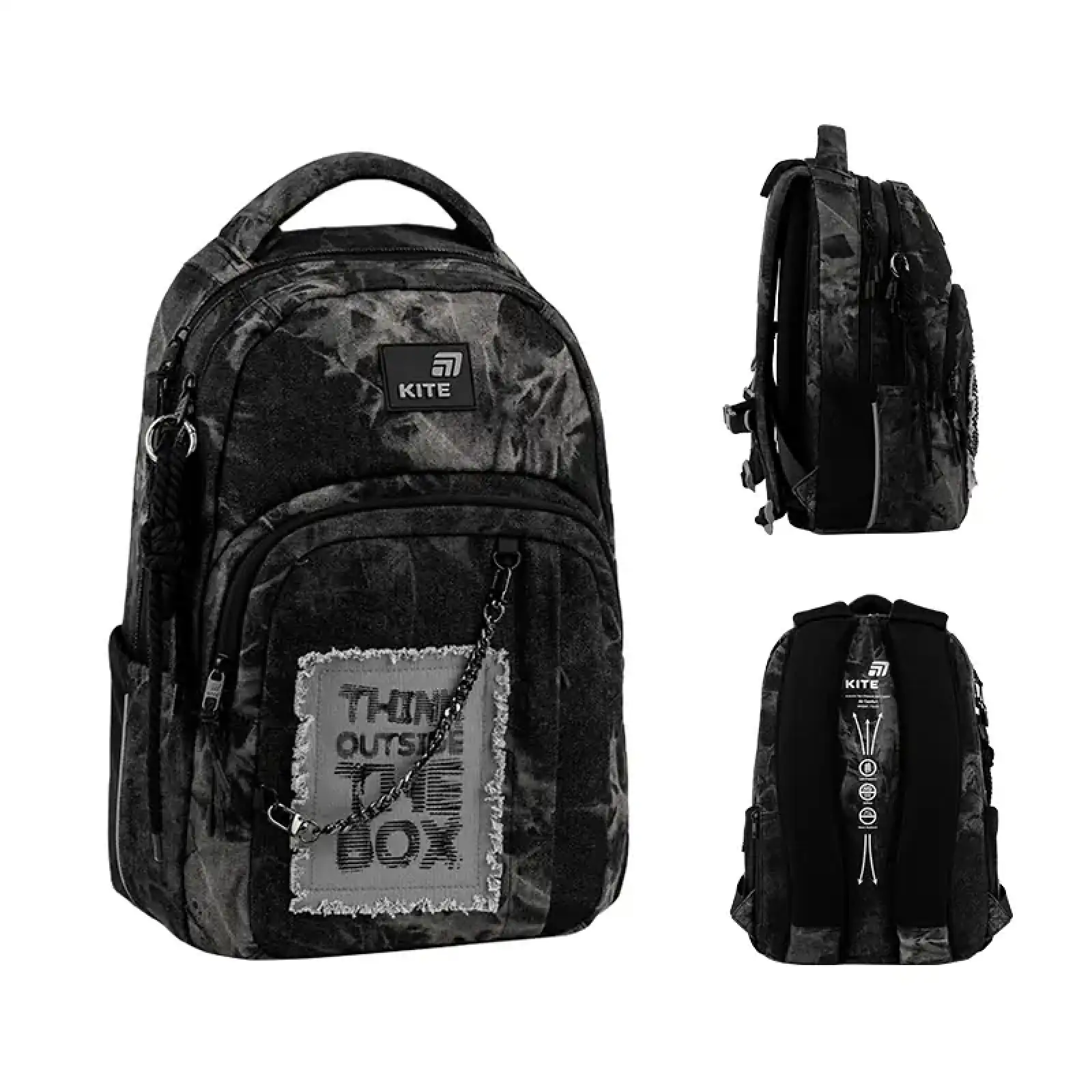 Рюкзак Kite Education teens 2578M Denim Core K26-2578M-2