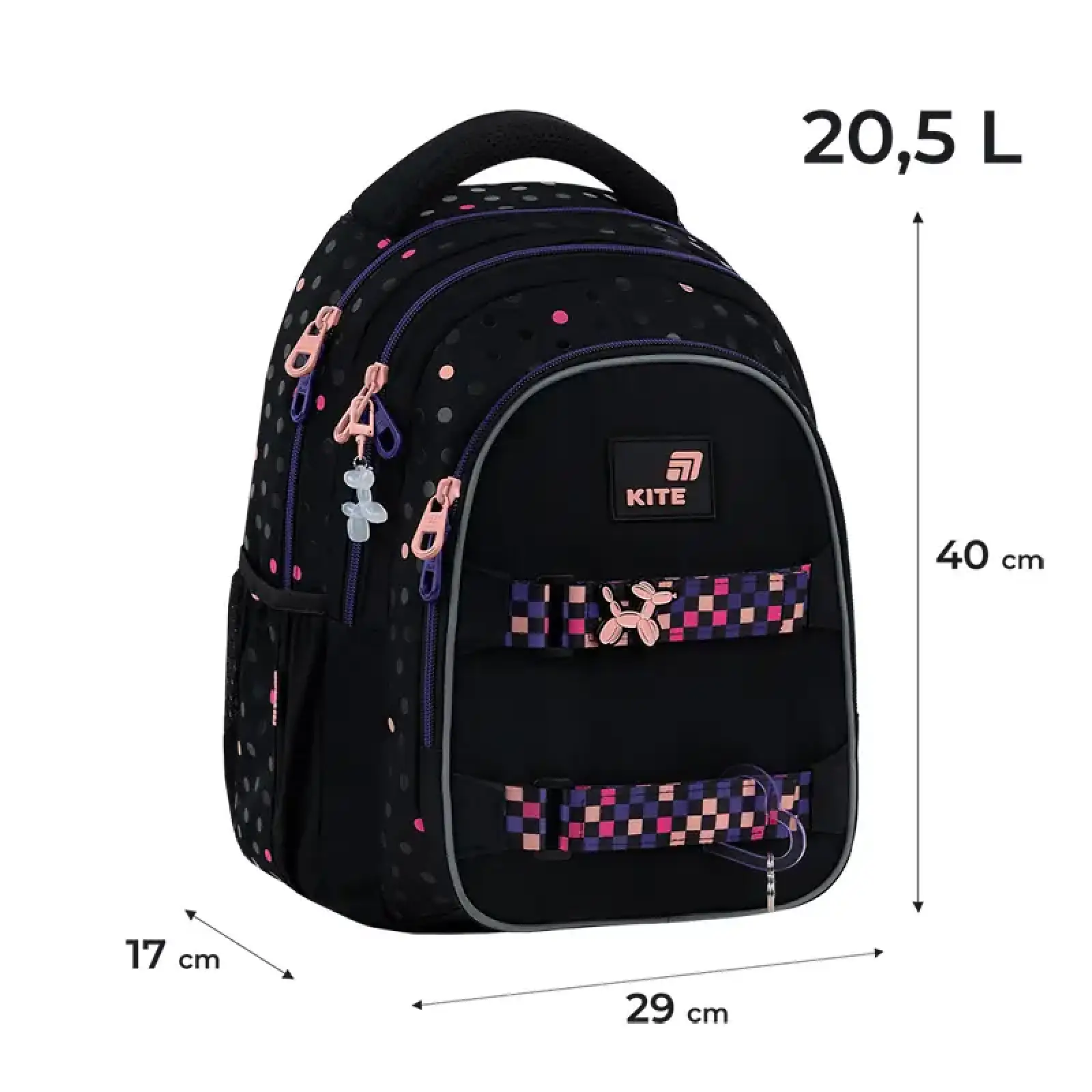 Рюкзак Kite Education teens 8001M Romantic Street Art K26-8001M-1