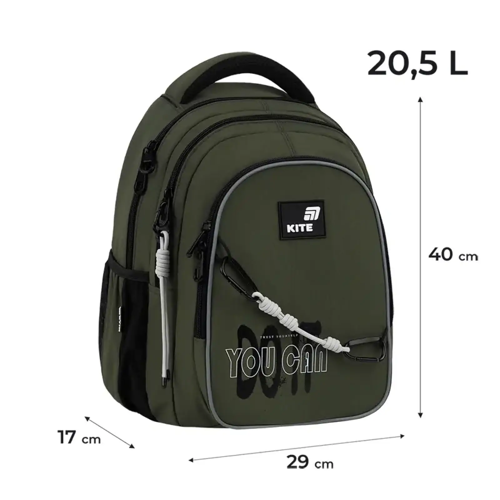 Рюкзак Kite Education teens 8001M Trust Yourself K26-8001M-2