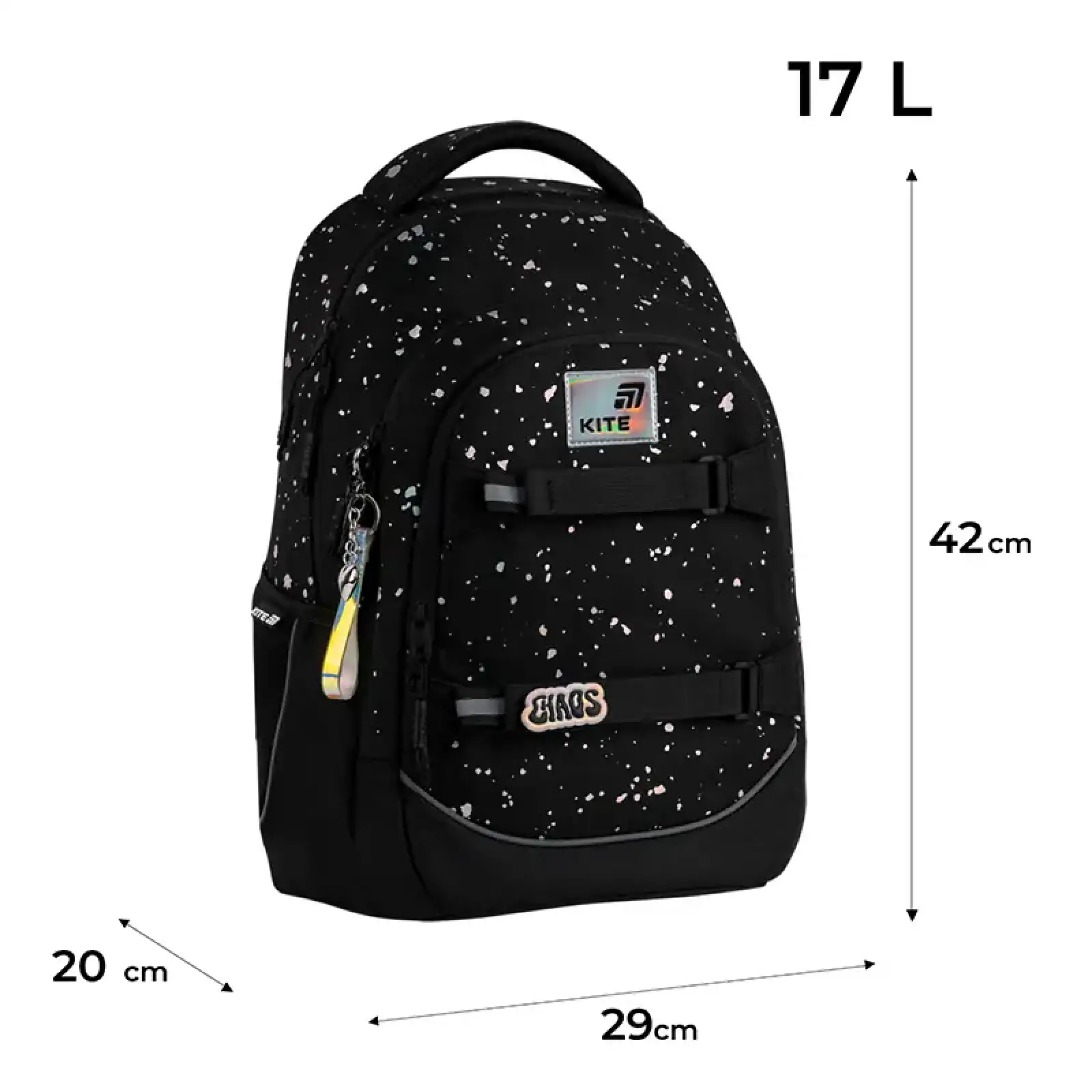 Рюкзак Kite Education teens 727M Holographic K26-727M-1