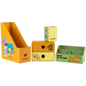 Органайзер настільний, 4 предмети, картон, GF KITE GF25-357