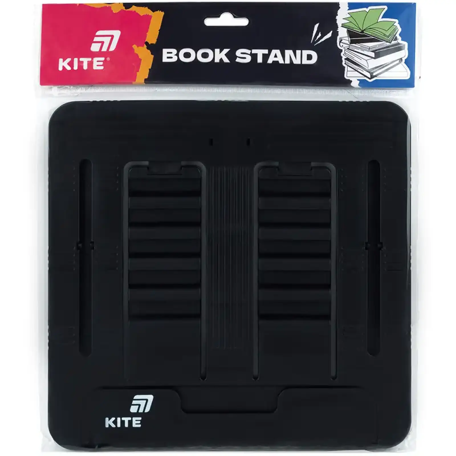 Підставка для книг, пластикова, чорна KITE K25-330-1