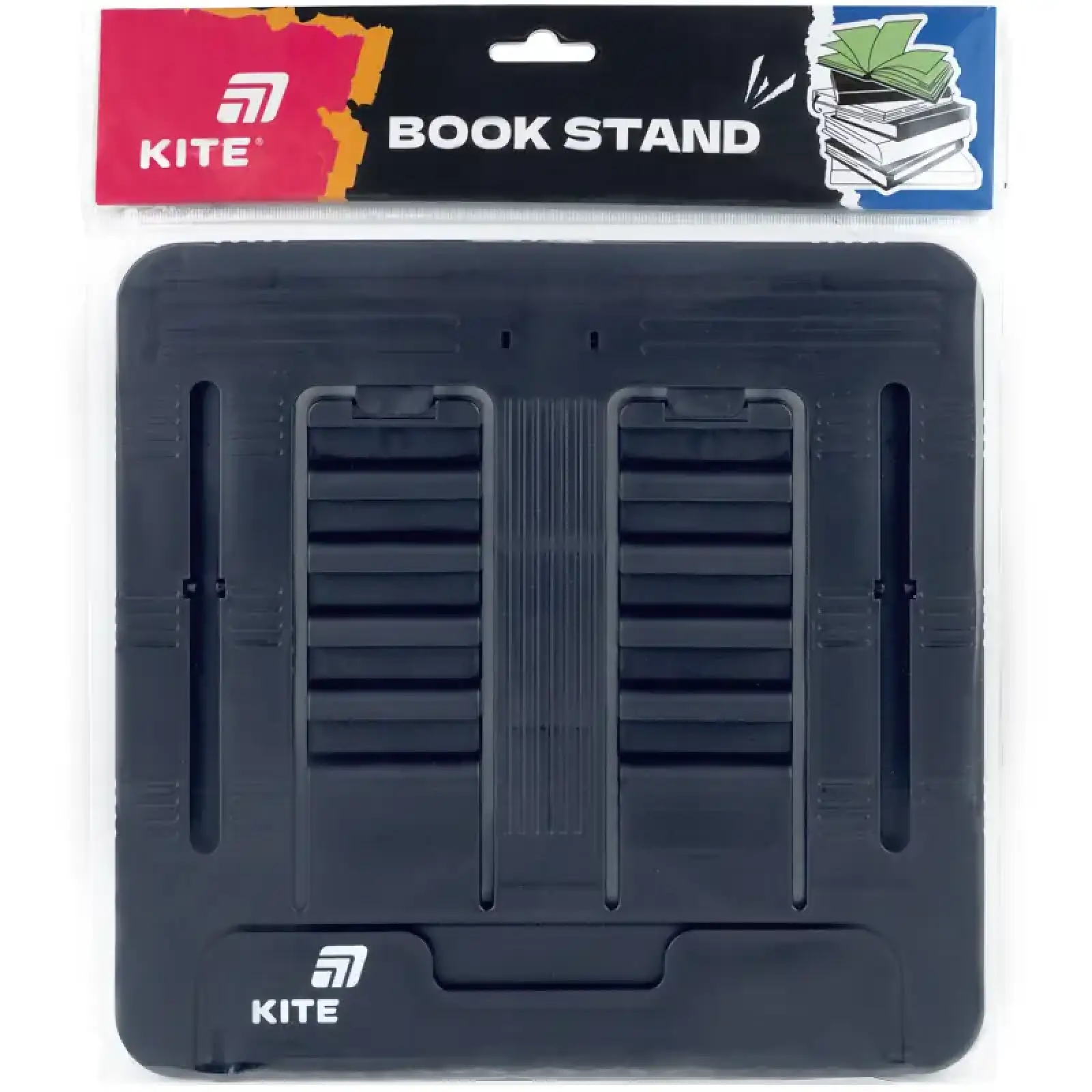 Підставка для книг, пластикова, графітна KITE K26-330-2