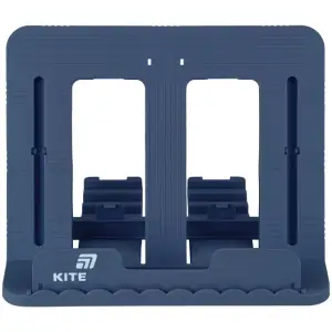 Підставка для книг, пластикова, синій індиго KITE K26-330-4