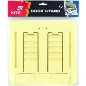 Підставка для книг, пластикова, світло-жовта KITE K26-330-5