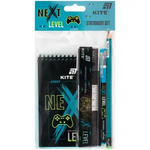 Набір канцтоварів, 4 предмети Next Level KITE K26-S03-2