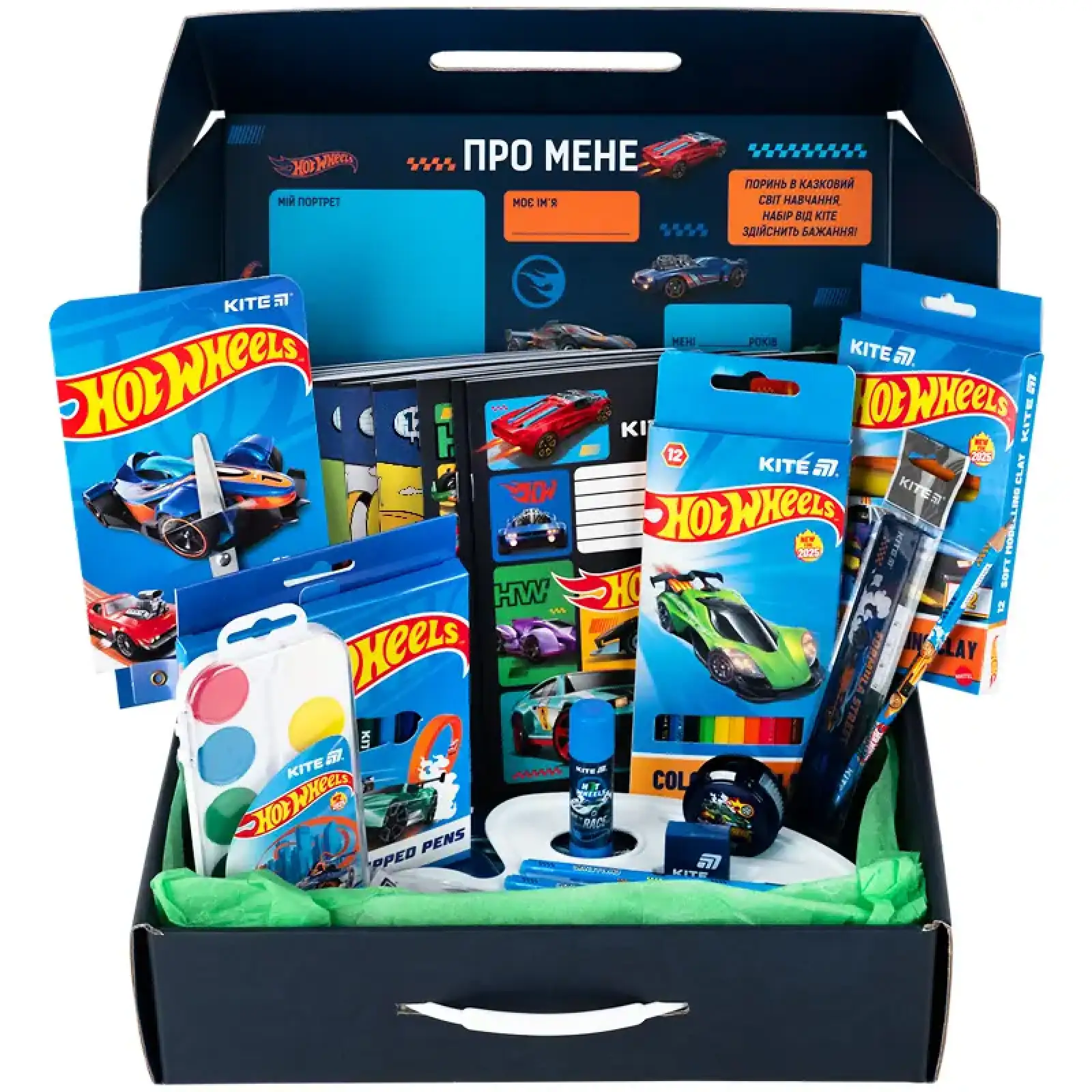 Подарунковий набір до школи Hot Wheels KITE HW26-S01