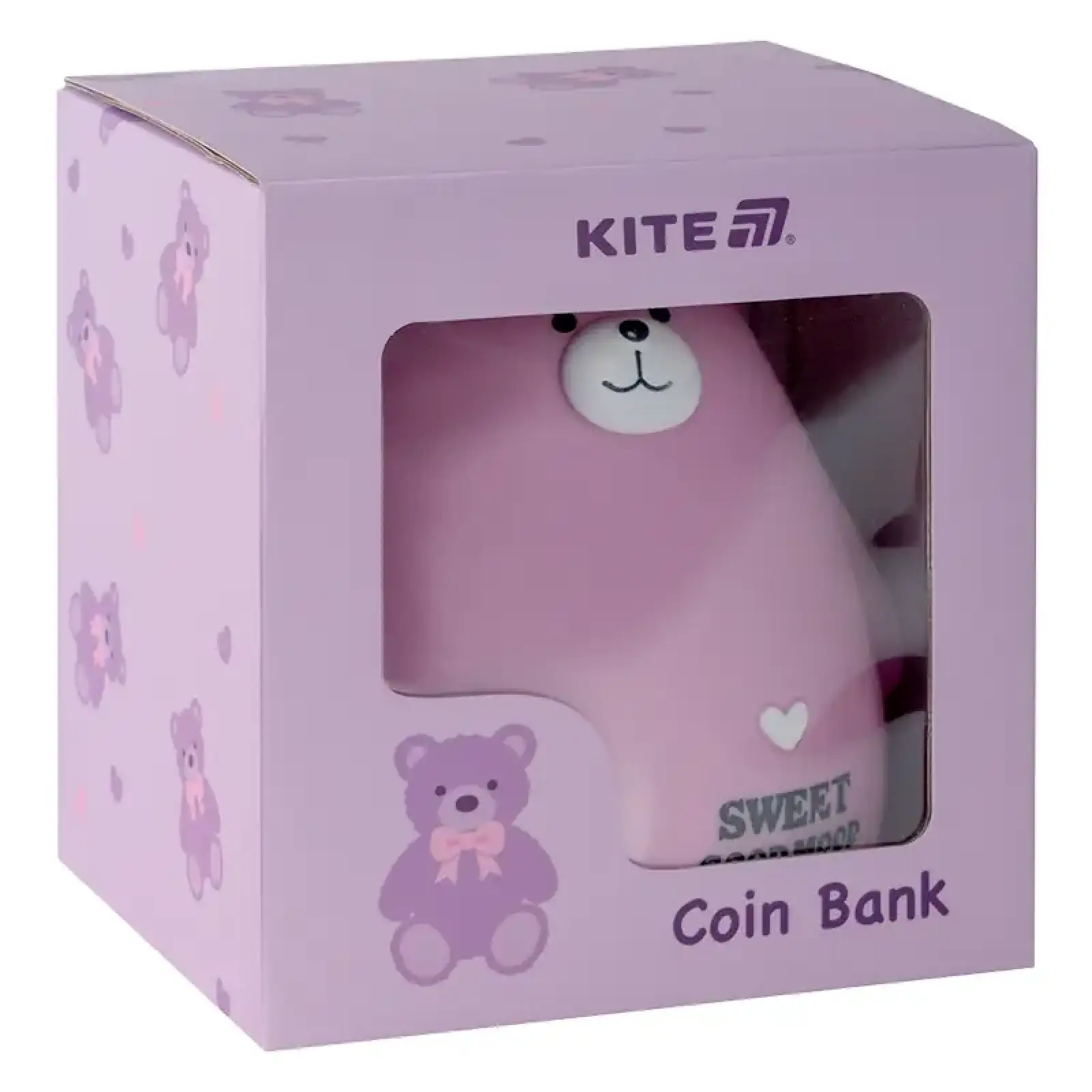Скарбничка Kite Pink Bear K25-498-7