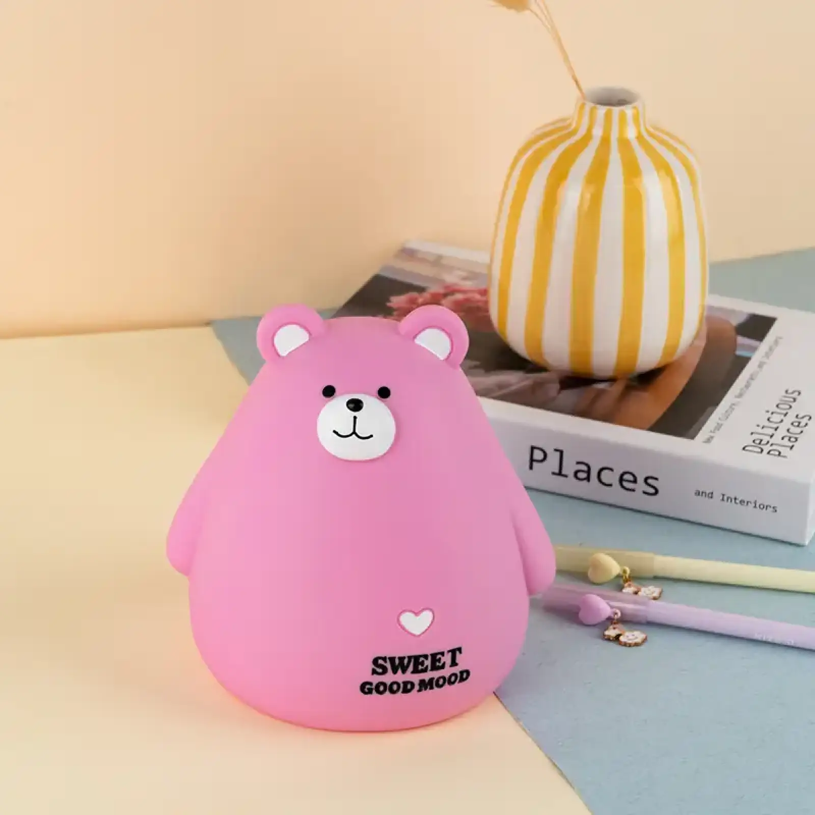 Скарбничка Kite Pink Bear K25-498-7