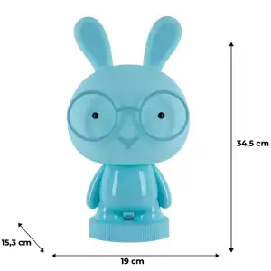 Світильник-нічник LED з акумулятором Bunny, блакитний KITE K24-490-1-3