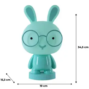 Світильник-нічник LED з акумулятором Bunny, зелений KITE K24-490-1-4
