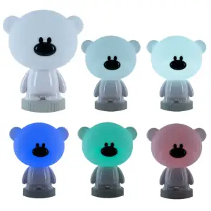 Світильник-нічник LED з акумулятором Bear, білий KITE K24-490-2-1