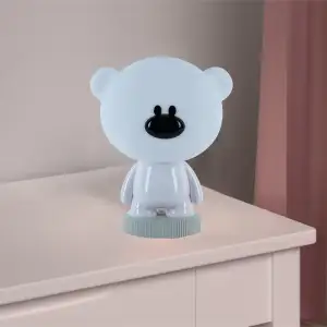 Світильник-нічник LED з акумулятором Bear, білий KITE K24-490-2-1