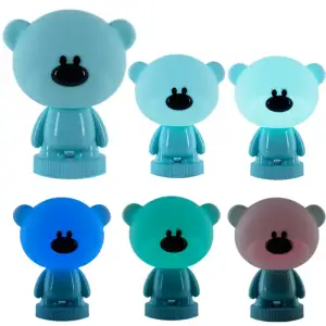 Світильник-нічник LED з акумулятором Bear, блакитний KITE K24-490-2-3