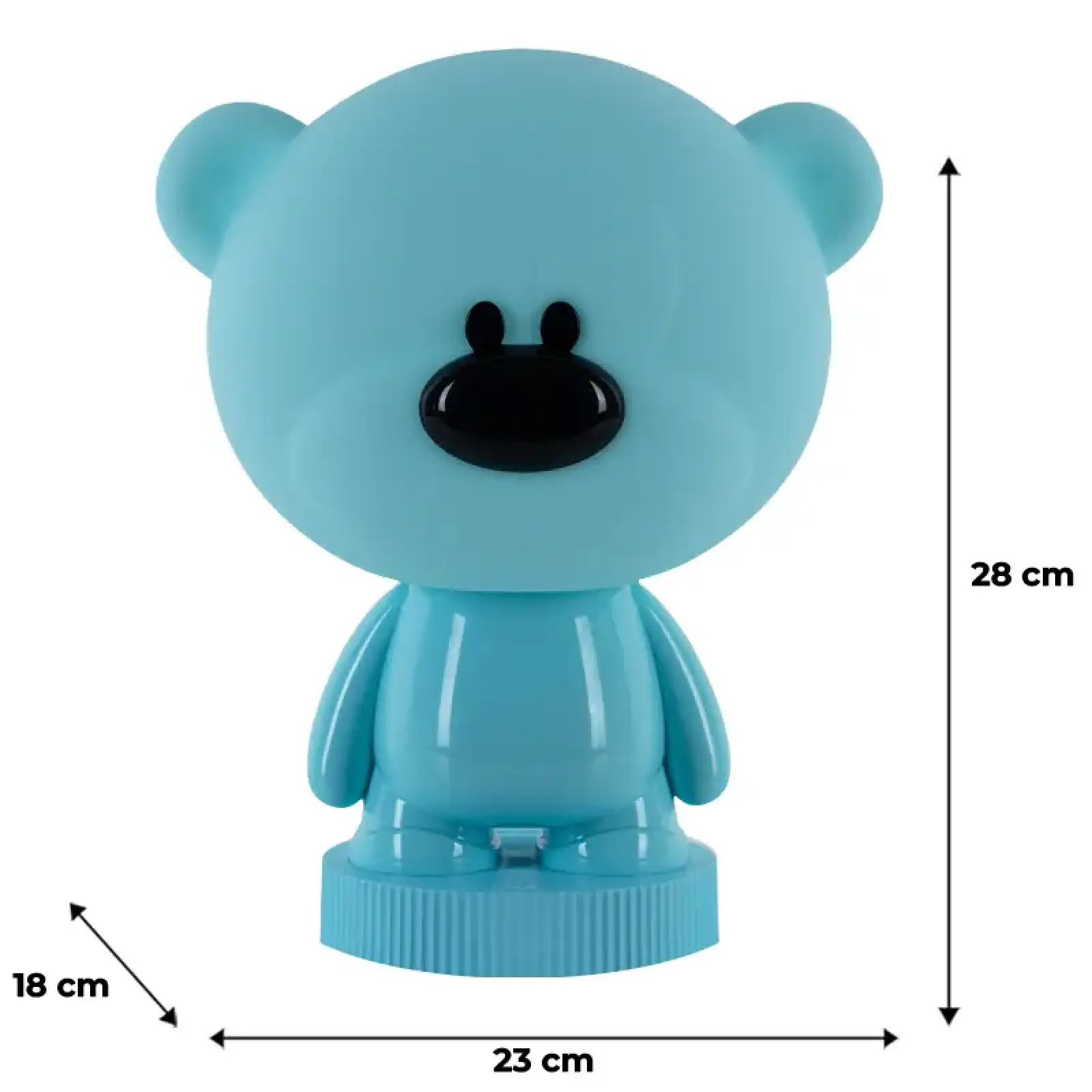 Світильник-нічник LED з акумулятором Bear, блакитний KITE K24-490-2-3