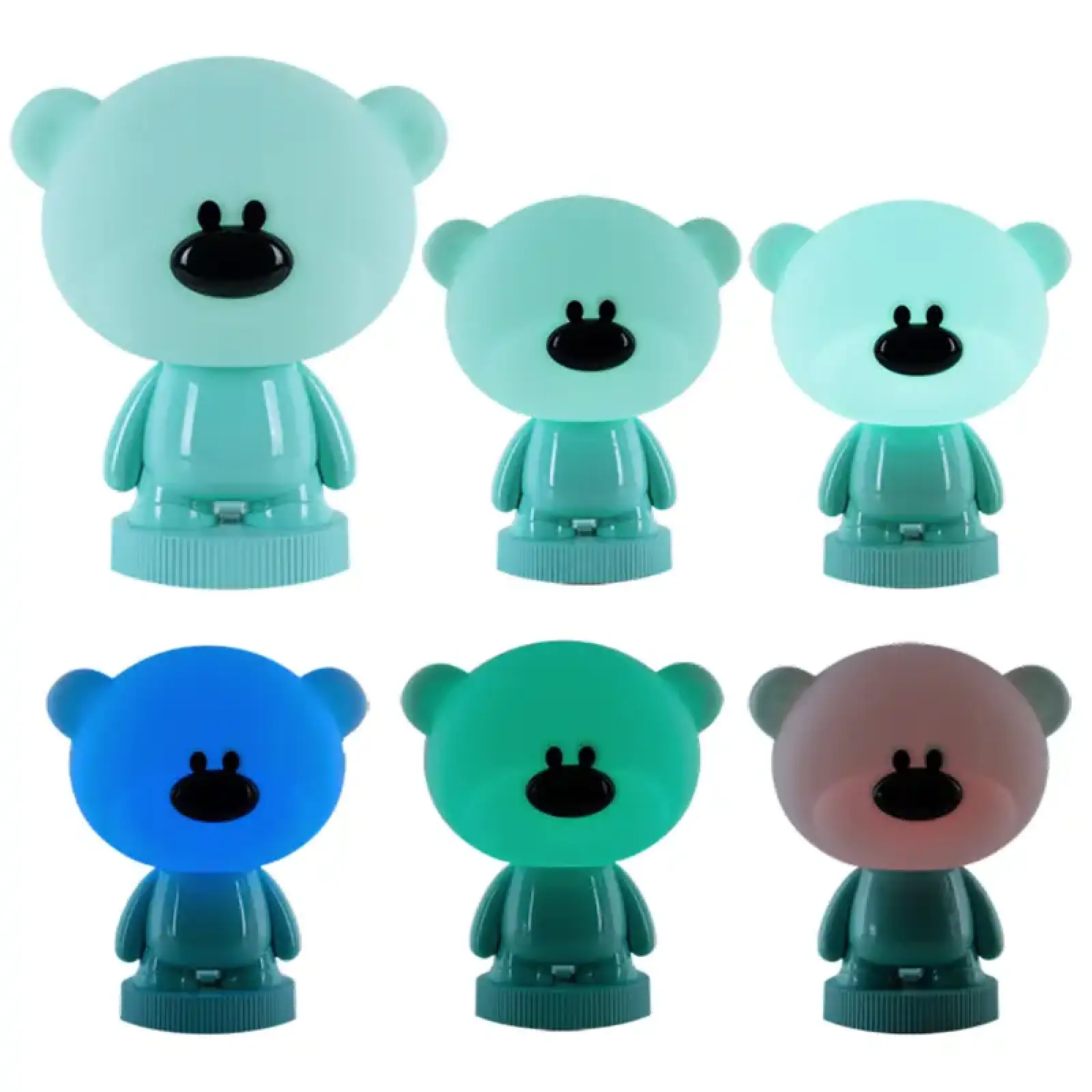 Світильник-нічник LED з акумулятором Bear, зелений KITE K24-490-2-4