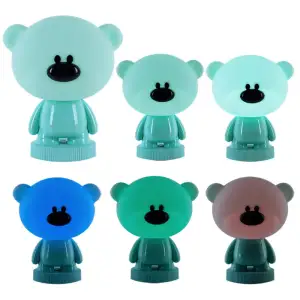 Світильник-нічник LED з акумулятором Bear, зелений KITE K24-490-2-4