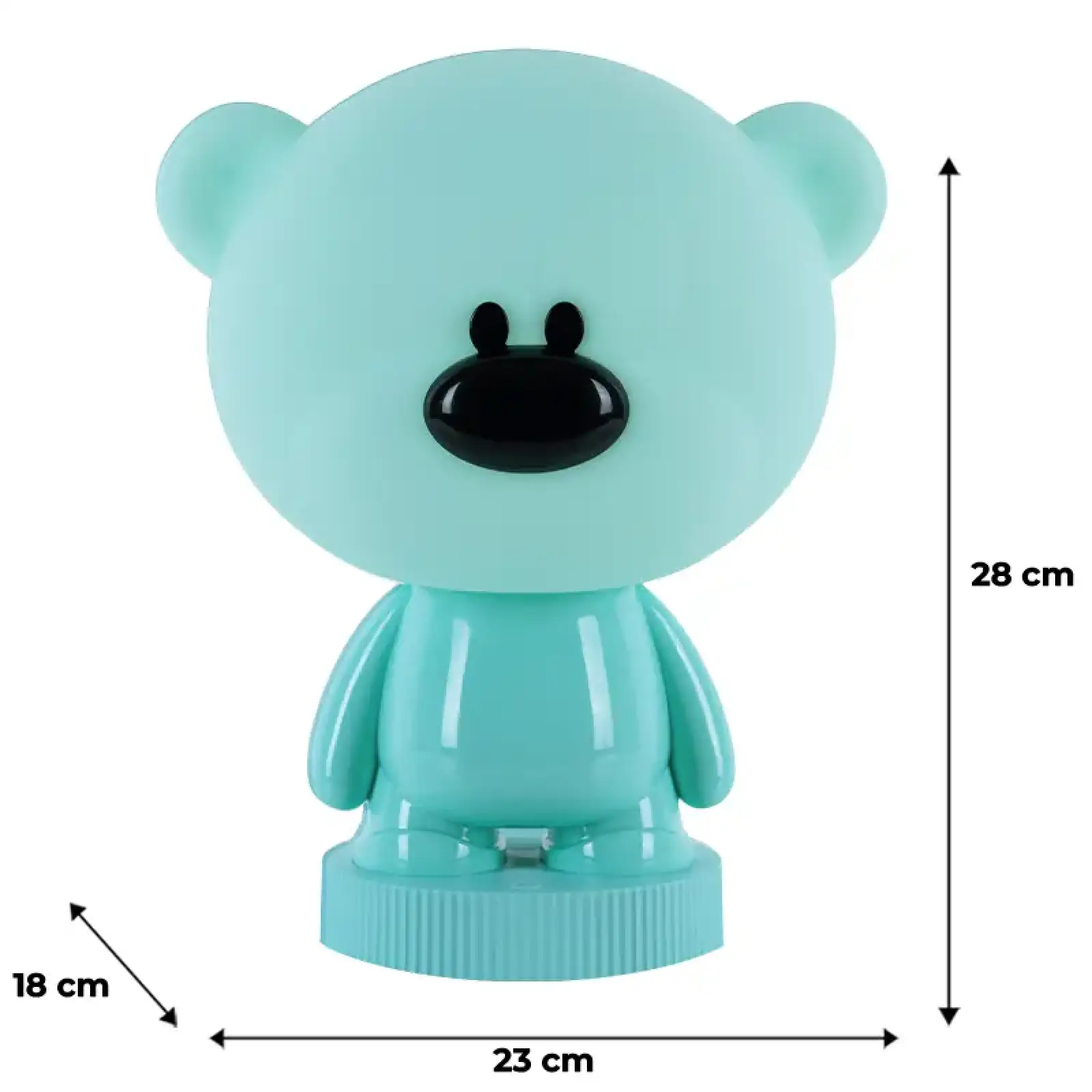 Світильник-нічник LED з акумулятором Bear, зелений KITE K24-490-2-4