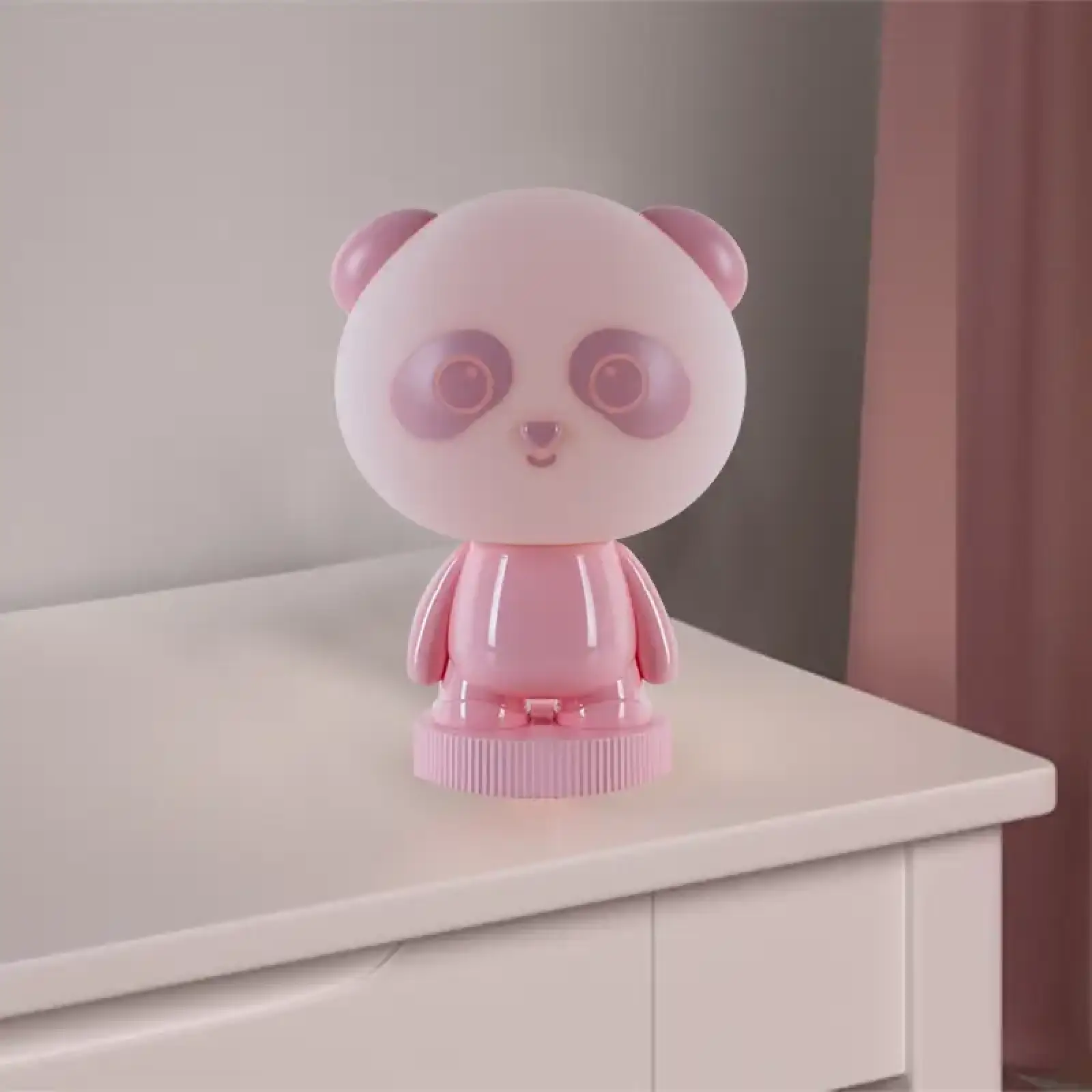 Світильник-нічник LED з акумулятором Panda, рожевий KITE K24-490-3-2