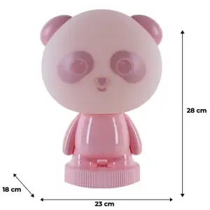 Світильник-нічник LED з акумулятором Panda, рожевий KITE K24-490-3-2