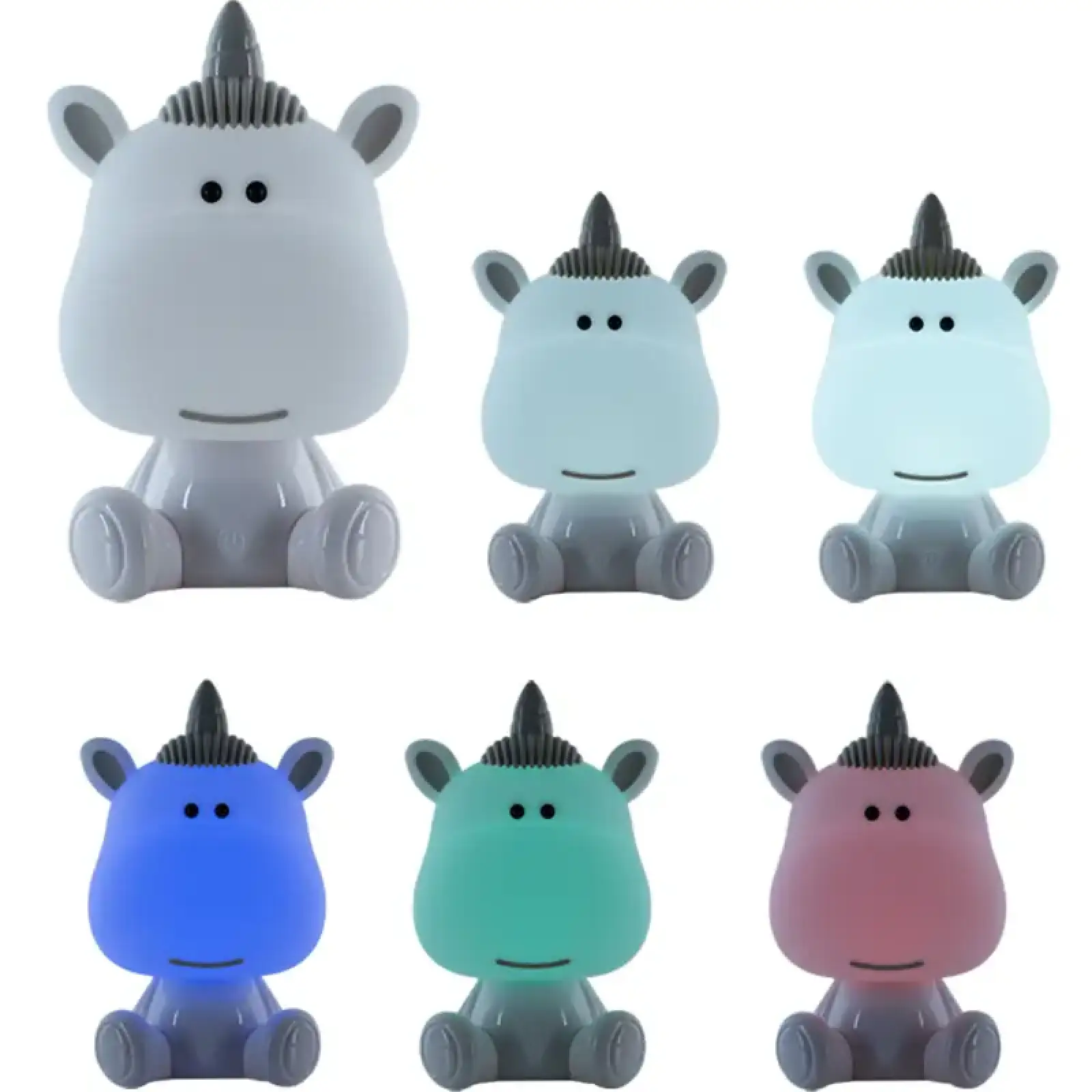 Світильник-нічник LED з акумулятором Unicorn, білий KITE K24-491-1-1