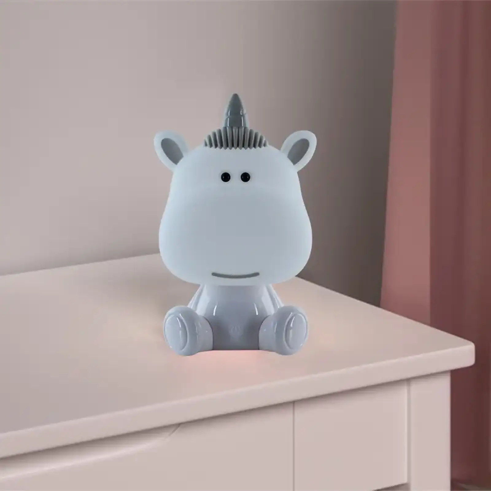Світильник-нічник LED з акумулятором Unicorn, білий KITE K24-491-1-1