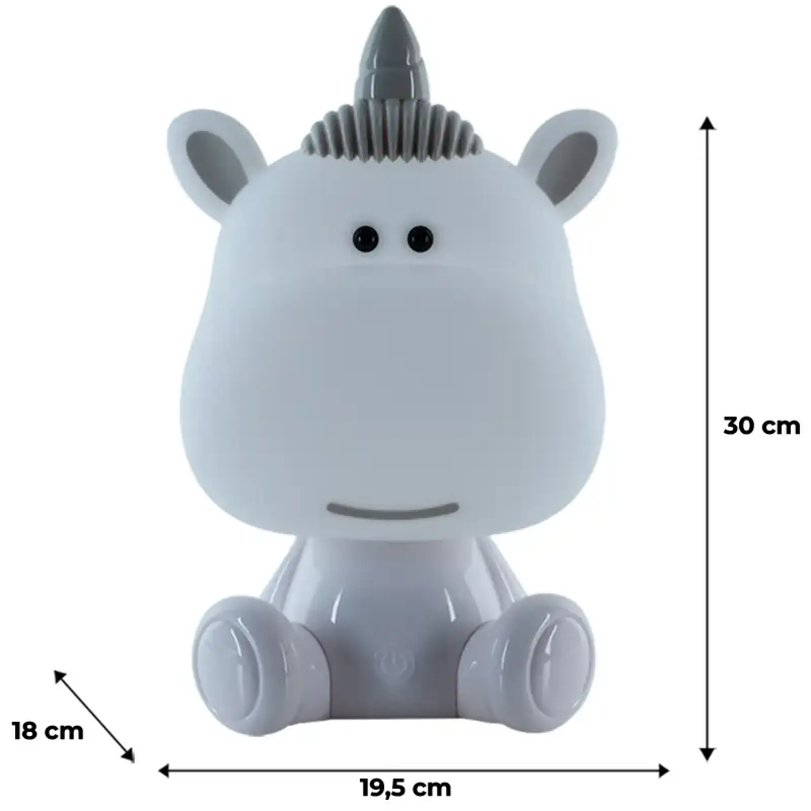 Світильник-нічник LED з акумулятором Unicorn, білий KITE K24-491-1-1